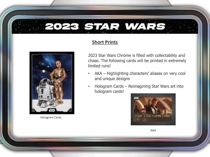 Star Wars 2023 - Cartes Sportives Rive Sud