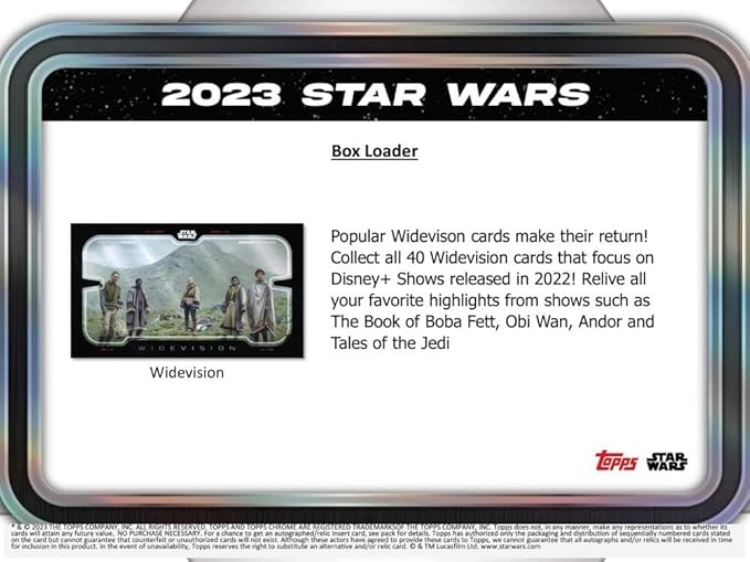 Star Wars 2023 - Cartes Sportives Rive Sud