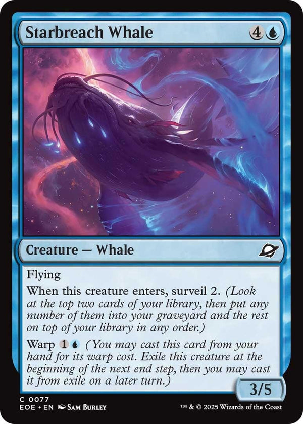 Starbreach Whale [EOE - 77] - Cartes Sportives Rive Sud