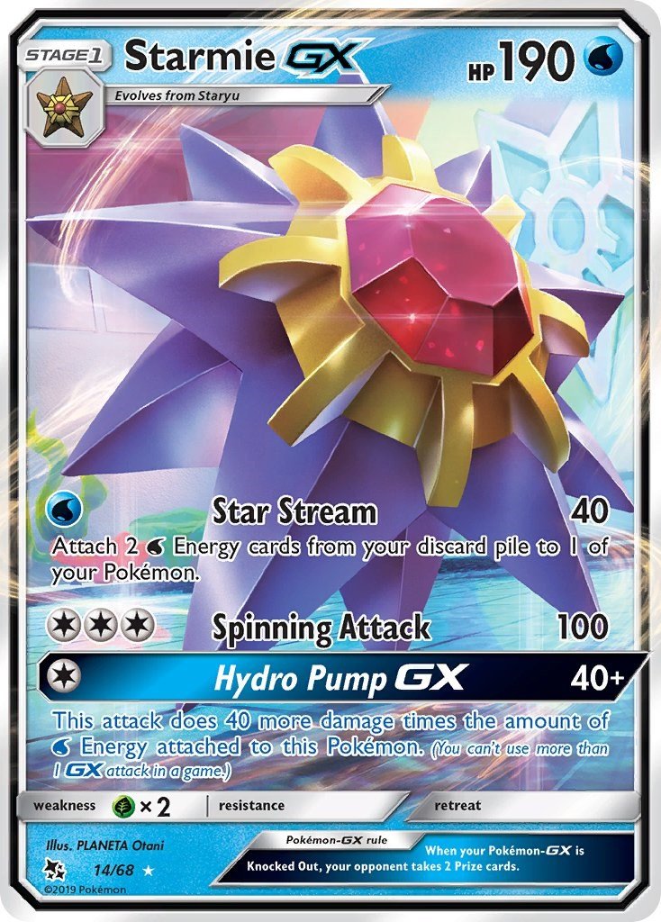Starmie GX [HIF - 14/68] - Cartes Sportives Rive Sud