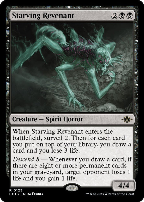 Starving Revenant [LCI - 123] - Cartes Sportives Rive Sud