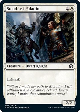 Steadfast Paladin [AFR - 38] - Cartes Sportives Rive Sud