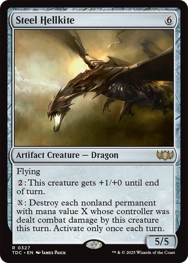Steel Hellkite [TDC - 327] - Cartes Sportives Rive Sud