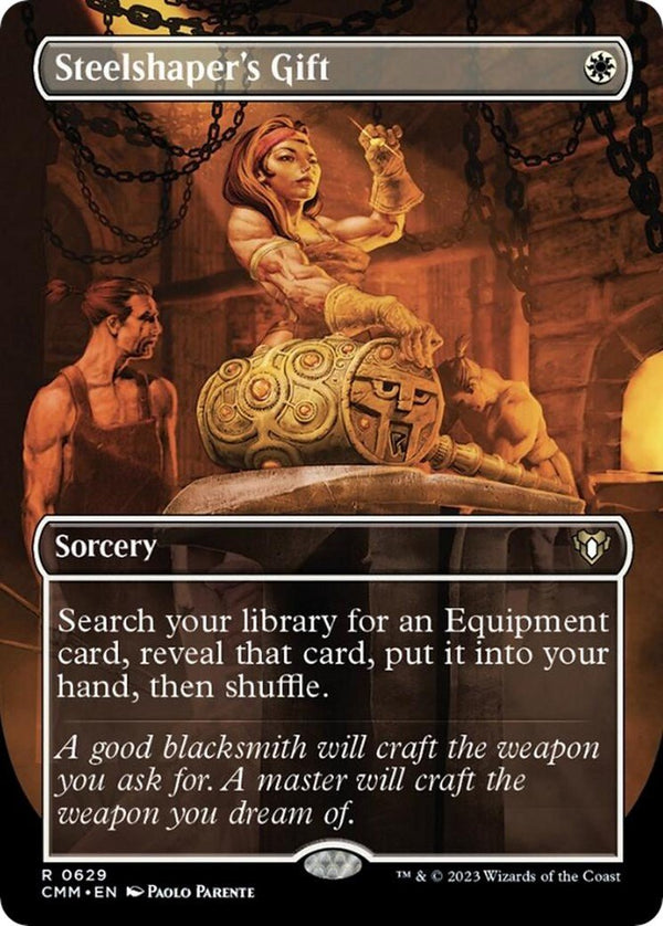 Steelshaper's Gift (Borderless) [CMM - 629] - Cartes Sportives Rive Sud