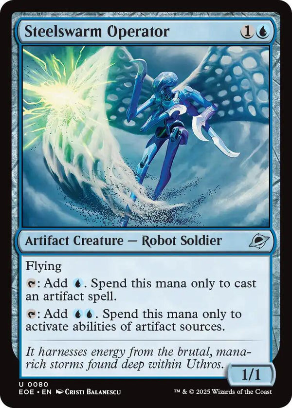 Steelswarm Operator [EOE - 80] - Cartes Sportives Rive Sud