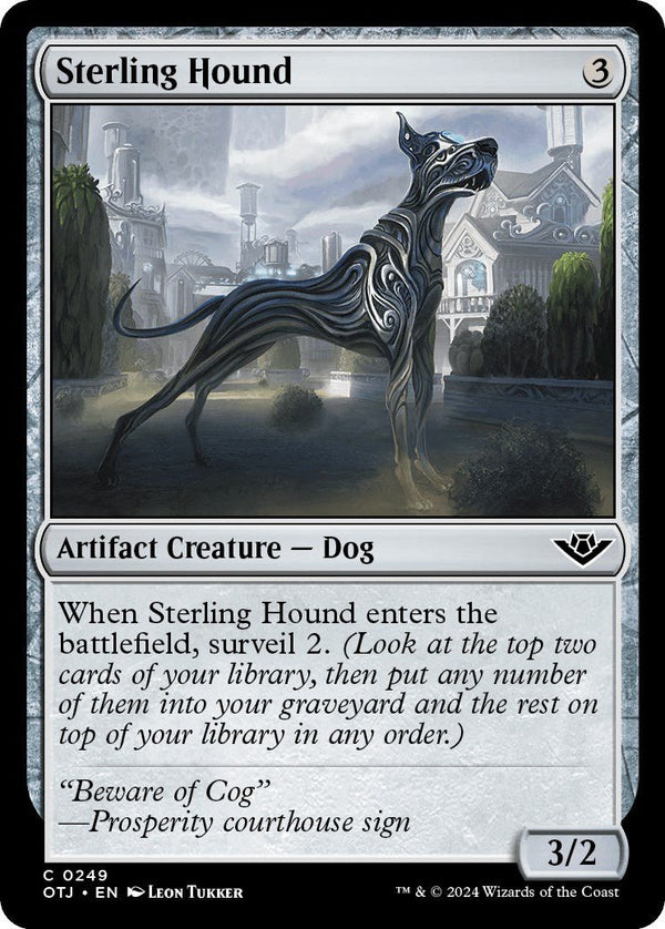Sterling Hound [OTJ - 249] - Cartes Sportives Rive Sud