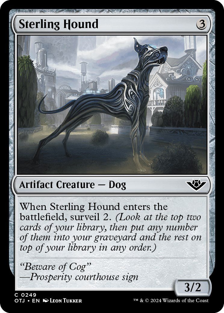 Sterling Hound [OTJ - 249] - Cartes Sportives Rive Sud