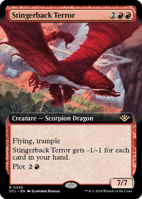 Stingerback Terror (Extended Art) [OTJ - 336] - Cartes Sportives Rive Sud