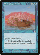 Stinging Barrier [LIST - 107/350] - Cartes Sportives Rive Sud