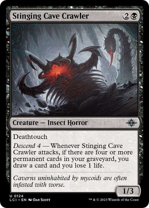 Stinging Cave Crawler [LCI - 124] - Cartes Sportives Rive Sud