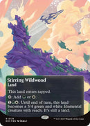 Stirring Wildwood (0174) (Borderless) (Galaxy Foil) [EOS - 174] - Cartes Sportives Rive Sud