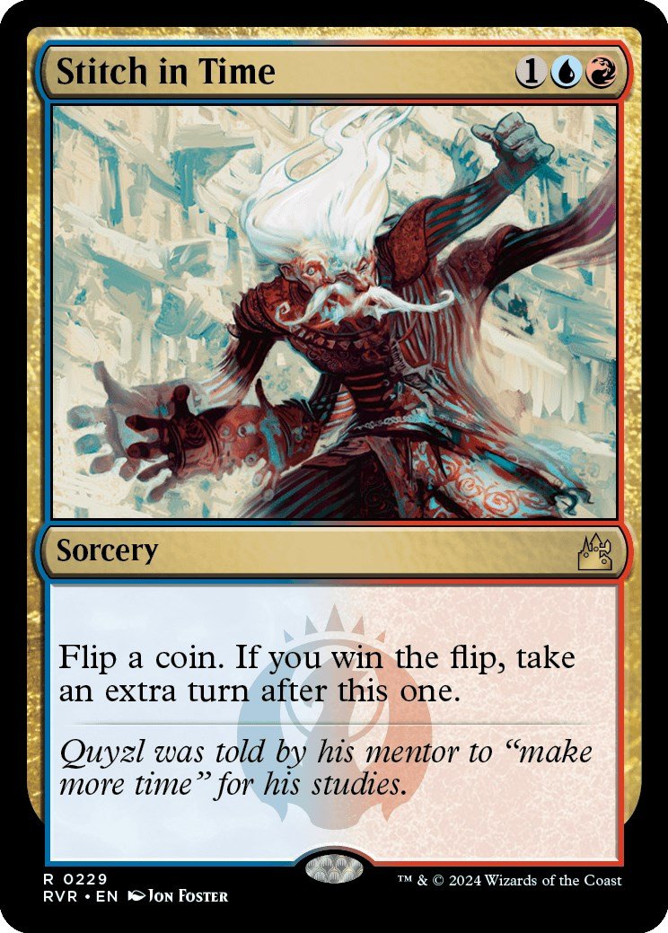 Stitch in Time [RVR - 229] - Cartes Sportives Rive Sud