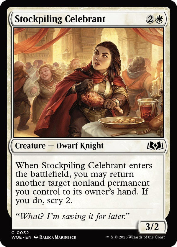 Stockpiling Celebrant [WOE - 32] - Cartes Sportives Rive Sud