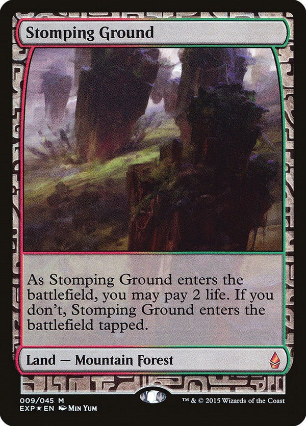 Stomping Ground [EXP - 9] - Cartes Sportives Rive Sud
