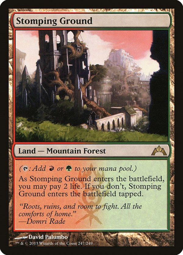Stomping Ground [GTC - 247] - Cartes Sportives Rive Sud