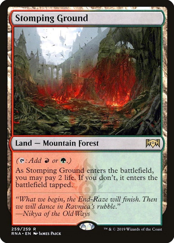 Stomping Ground [RNA - 259] - Cartes Sportives Rive Sud