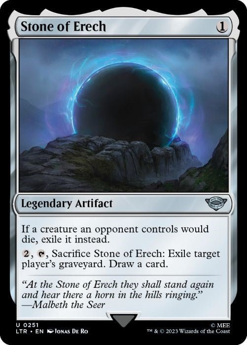 Stone of Erech [LTR - 251] - Cartes Sportives Rive Sud
