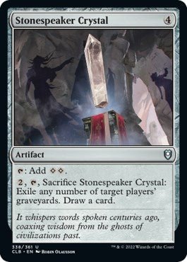 Stonespeaker Crystal [CLB - 338] - Cartes Sportives Rive Sud