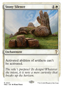 Stony Silence (White Border) [MB2 - 21] - Cartes Sportives Rive Sud