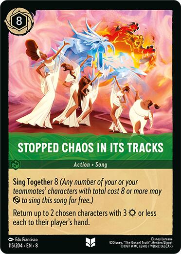 Stopped Chaos in Its tracks [8 - 115/204] - Cartes Sportives Rive Sud
