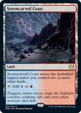 Stormcarved Coast [VOW - 265] - Cartes Sportives Rive Sud
