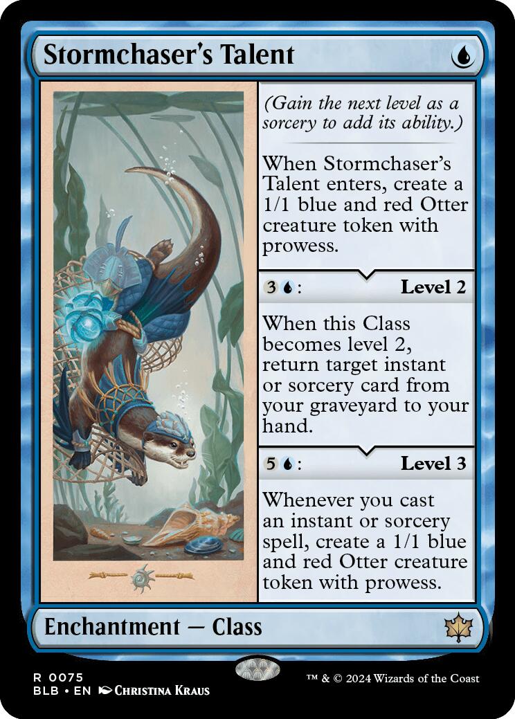 Stormchaser's Talent [BLB - 75] - Cartes Sportives Rive Sud