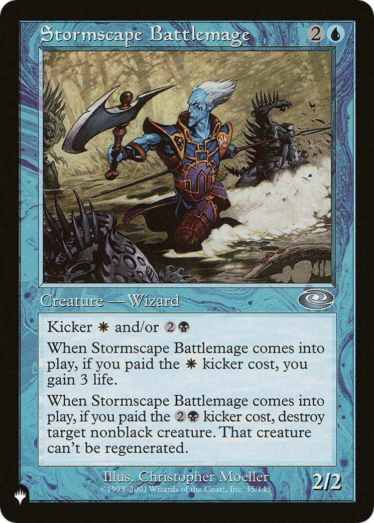 Stormscape Battlemage [LIST - 35/143] - Cartes Sportives Rive Sud