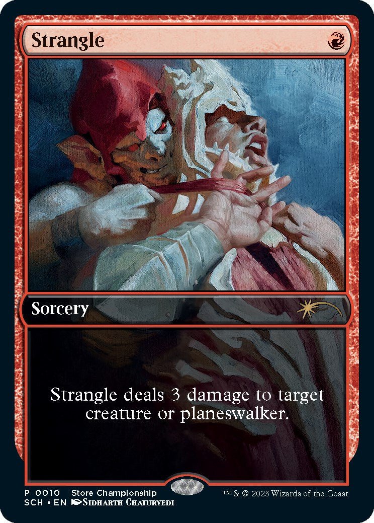 Strangle [GAME - 10] - Cartes Sportives Rive Sud