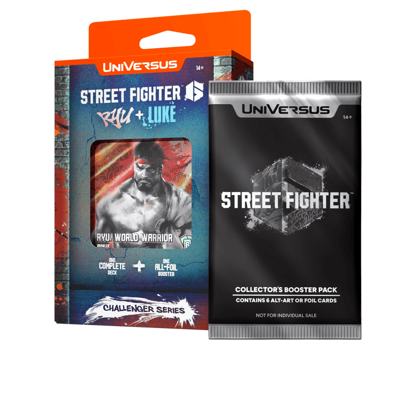 Street Fighter 6 Challenger Series Starter Deck (Pre - Order) - Cartes Sportives Rive Sud