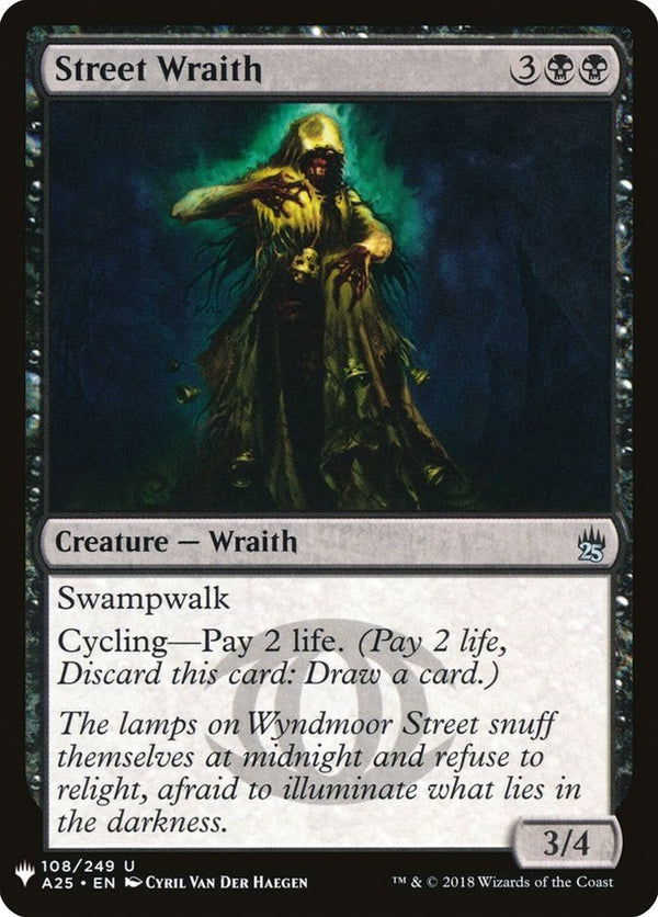 Street Wraith [LIST - 108] - Cartes Sportives Rive Sud