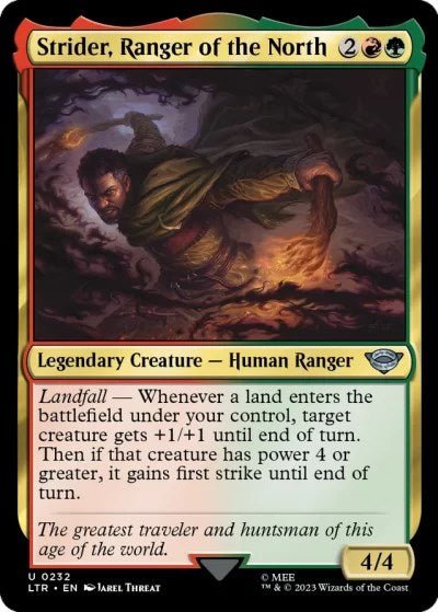 Strider, Ranger of the North [LTR - 232] - Cartes Sportives Rive Sud