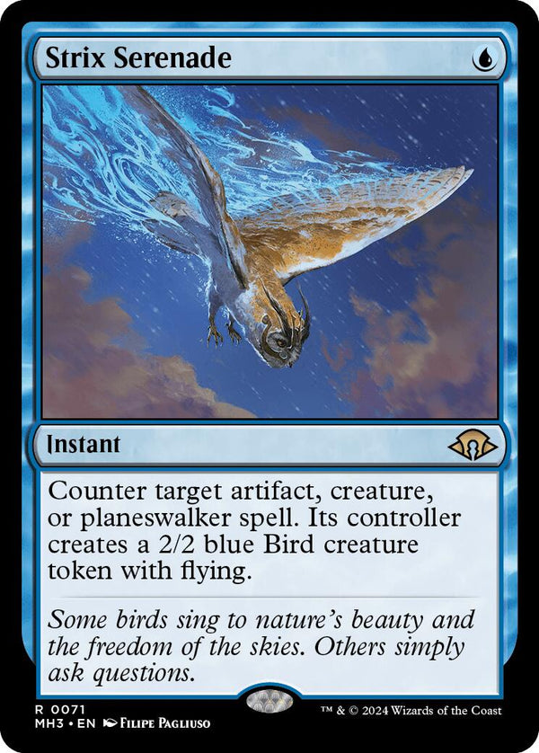 Strix Serenade [MH3 - 71] - Cartes Sportives Rive Sud