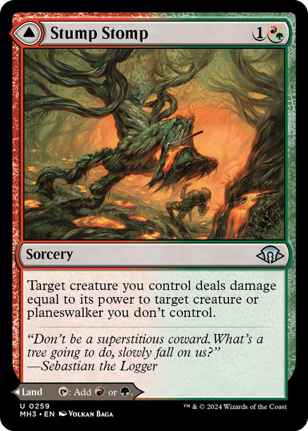 Stump Stomp [MH3 - 259] - Cartes Sportives Rive Sud
