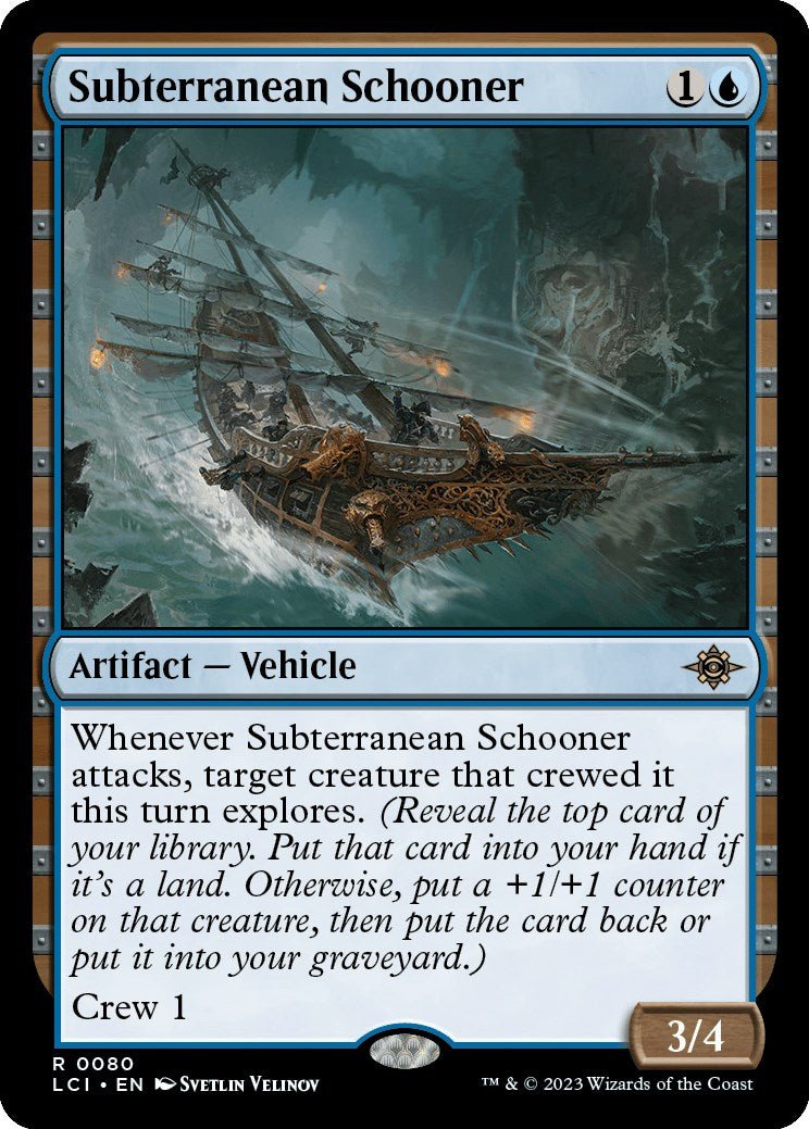 Subterranean Schooner [LCI - 80] - Cartes Sportives Rive Sud