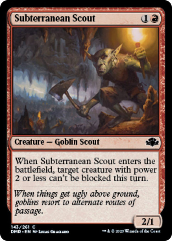 Subterranean Scout [DMR - 143] - Cartes Sportives Rive Sud