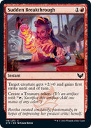 Sudden Breakthrough [STX - 116] - Cartes Sportives Rive Sud