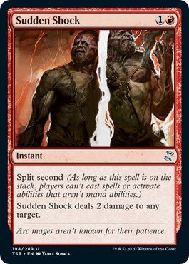 Sudden Shock [TSR - 194] - Cartes Sportives Rive Sud
