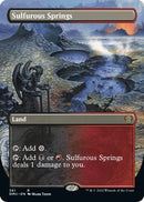 Sulfurous Springs (Borderless) [DMU - 381] - Cartes Sportives Rive Sud