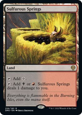 Sulfurous Springs [DMU - 256] - Cartes Sportives Rive Sud