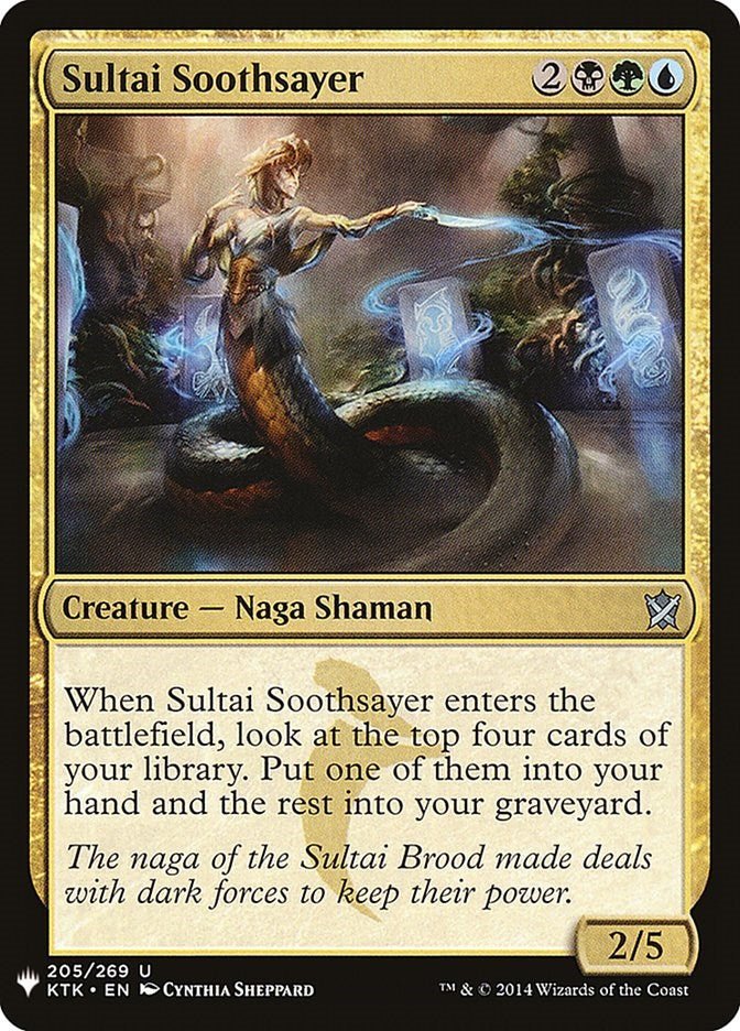 Sultai Soothsayer [LIST - 205] - Cartes Sportives Rive Sud