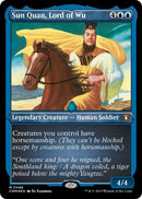 Sun Quan, Lord of Wu (Foil Etched) [CMM - 498] - Cartes Sportives Rive Sud