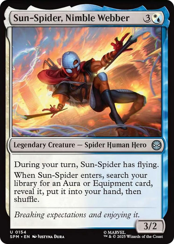 Sun - Spider, Nimble Webber [SPM - 154] - Cartes Sportives Rive Sud