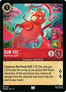 Sun Yee - Red Panda Spirit [13] - Cartes Sportives Rive Sud