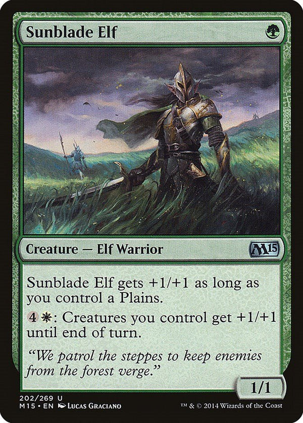 Sunblade Elf [M15 - 202] - Cartes Sportives Rive Sud