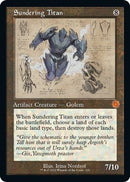 Sundering Titan (Schematic) [BRR - 120] - Cartes Sportives Rive Sud
