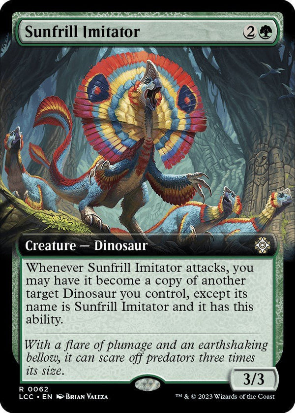 Sunfrill Imitator (Extended Art) [LCC - 62] - Cartes Sportives Rive Sud