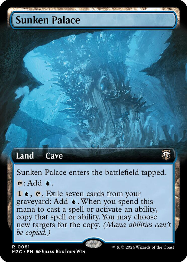 Sunken Palace (Extended Art) [M3C - 81] - Cartes Sportives Rive Sud
