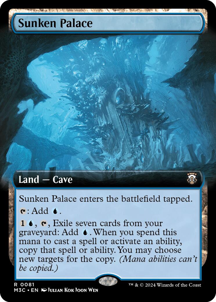 Sunken Palace (Extended Art) [M3C - 81] - Cartes Sportives Rive Sud