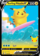 Surfing Pikachu V [CLB - 008/025] - Cartes Sportives Rive Sud