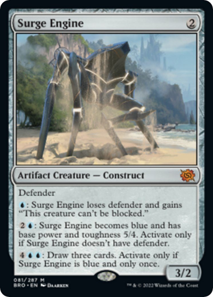 Surge Engine [BRO - 81] - Cartes Sportives Rive Sud